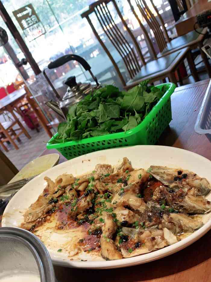 渔意顺德私房菜-"提前订了房间,房间不算大,但都可以坐到1.