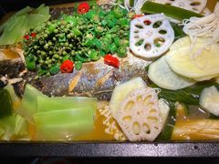 -探鱼·鲜青椒爽麻烤鱼(苏宁广场店)
