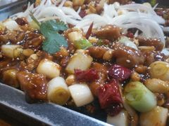 双拼口味宫保鸡丁烤鱼-锦尚阁烤鱼•天津菜(宣武门胡同店)