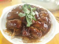 荔浦芋头扣碌鹅-菠菜美食