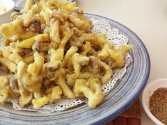 软炸鲜蘑-金豆角砂锅焖面(安贞店)