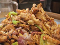 干锅虾+鸡翅-炭舍干锅(华发商都店)