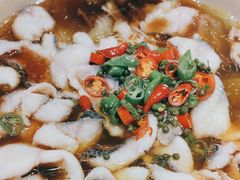 鲜椒酸汤鲈鱼-鹿港小镇(黄金店)