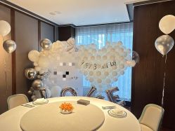 -九州派对生日布置宝宝宴·气球装饰.活动策划·求婚·百天宴满月宴周岁宴订婚宴寿宴婚房