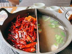 草本鸳鸯锅-盡膳口福跷脚牛肉火锅(晶耀前滩店)