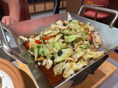 豆豉鲮鱼卷心菜-闽上鲜·福建菜(龙湖滨江天街店)