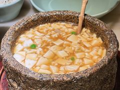 石锅鸡汤豆腐-绿茶餐厅(西单老佛爷店)