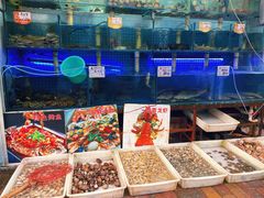 水产区-天伦海鲜·老味道·青岛菜(栈桥天主教堂店)