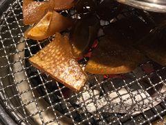 烤猪皮-韩聚屋韩国烤肉餐厅(新北万达店)