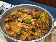 -尕有炕锅烤羊肉