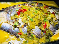 酸菜湄公鱼-简普菜烤鱼(苏宁生活广场店)