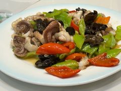 辣炒八爪鱼-宾朋海鲜特色美食餐厅·纯手工鲅鱼水饺(兴海路店)