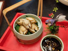 低温捞汁大连5头鲍鱼仔-英冠索菲特酒店·萧湘阁中餐厅