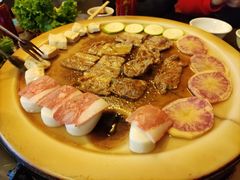 -老姐石板烧烤+铜炭火锅(总店)