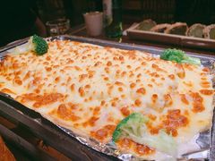 芝士焗虾-绿茶餐厅(华联万柳店)