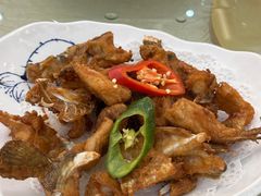 高汤脆米浸桂花鱼-轩记海鲜餐厅·四十五年老字号·经典粤菜(西区彩虹店)