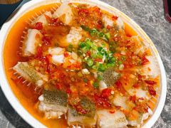 剁椒蒸鱼翅-好鲆·活鱼料理(金地广场店)