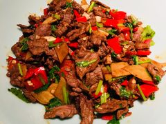 28秒爆炒黄牛肉-望湘园·洞庭渔宴(浦江欢乐颂店)