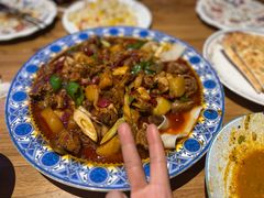 新疆大盘鸡-胖老汉椒麻鸡清真新疆菜(西御街店)