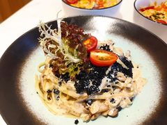 和风青芥末黑蟹籽杂菇扁意粉-森Some Fusion(荔湾店)