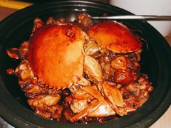 黑米蒸红蟹-宴南庭·闽味私房菜