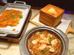 金银蒜蒸凤尾虾-绿茶餐厅(光谷世界城步行街店)