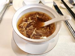 老陈皮花胶鸡丝羹-皇朝会.经典传统粤菜(外滩店)
