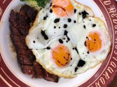 黑椒牛扒双蛋饭-肥韬茶餐厅(南山mini店)