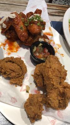 一乐韩国炸鸡(望湖店)-"「原味炸鸡」原味炸鸡是真爱呀 稍微有点油.