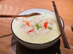 鲜贝虾仁浓汤面-十面春风·江南面馆(崇宁路店)