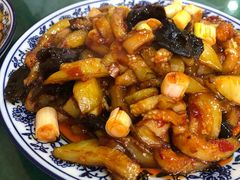鱼香茄子-北大地皖峰饭馆