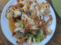 爆炒螃蟹-叶姐海鲜(棋子湾店)
