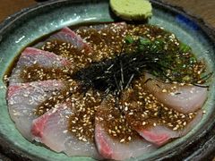 芝麻拌鰤鱼-九州酒场ひこぞう(1号店)