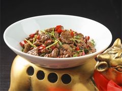 28秒爆炒黄牛肉-望湘园·湖南菜(宏伊店)