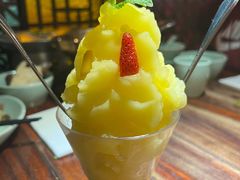 芒果冰-绿茶餐厅(华贸购物中心店)