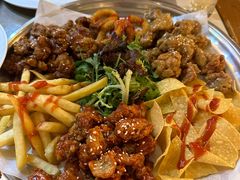 欢乐炸鸡盘-勺园西餐厅