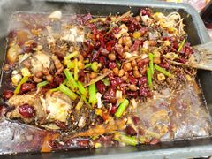 香辣烤鱼-孟记粥铺·家常菜·烧烤·粥(亚运村店)