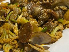 -东来菜馆•手抓海鲜家常菜•海鲜锅贴(鸽子窝店)