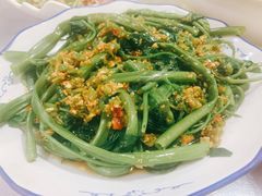 热拌空心菜-洪霞餐馆