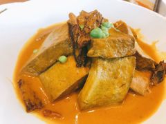 羊肚菌烧黑豆腐-无味舒食(环岛路店)