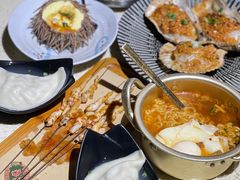 -蚝堡·生蚝海鲜烧烤物种起源•海肠捞饭(刘公岛店)