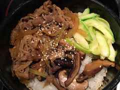 烤牛肉拌饭-猪啊牛呀羊啊铜盘烤肉(正大广场店)