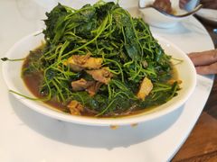 蚌肉金花菜-品鲜村农家菜·阳澄湖大闸蟹(总店)