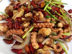 香辣八爪鱼-聚德福海鲜家常菜(刘庄店)