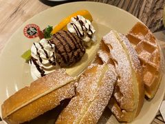 水果冰淇淋松饼-漫咖啡(银泰创意城店)