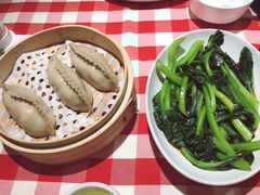 莜面韭菜鲜虾蒸饺-西贝莜面村(当代商城店)