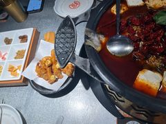 -探鱼·鲜青椒爽麻烤鱼(天河优托邦店)