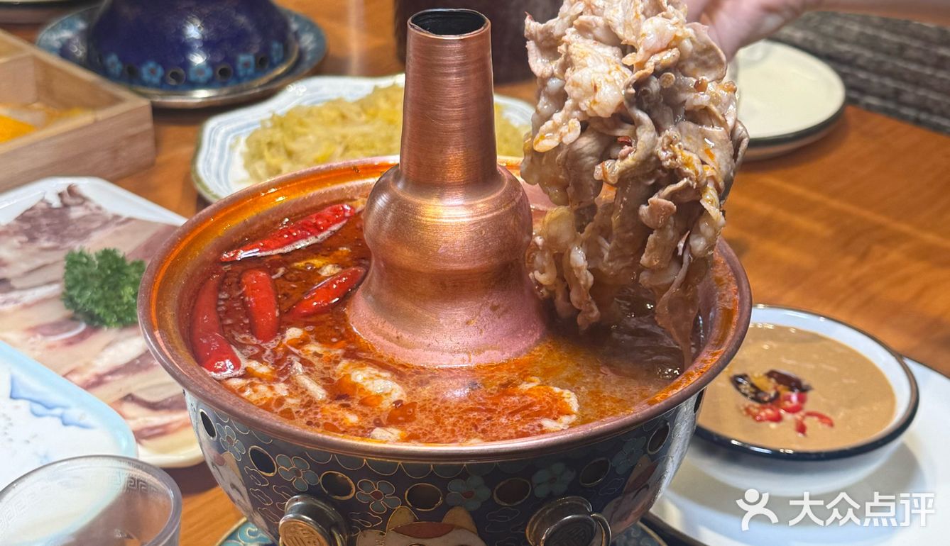 和火锅堪称绝配 ️ 涮将 景泰蓝·铜火锅(联合路店)