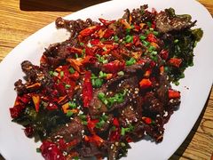 牛肉爱上茶香味-缘生态云南菜·野生菌庭院餐厅(华侨城店)