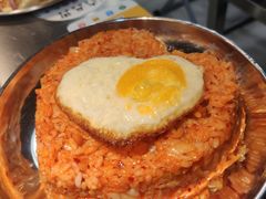 泡菜炒饭-大丘街路边烤牛肉